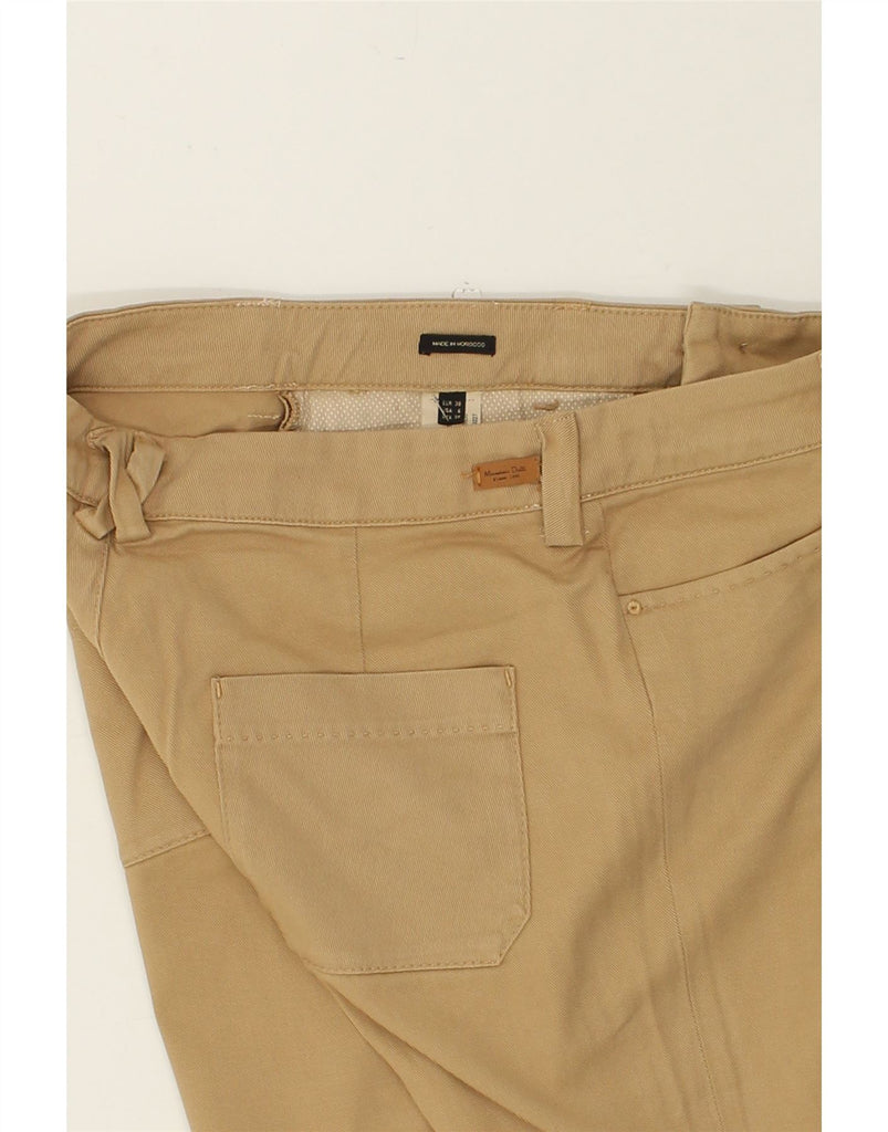 MASSIMO DUTTI Womens Straight Chino Trousers EU 38 Small W28 L32 Brown | Vintage Massimo Dutti | Thrift | Second-Hand Massimo Dutti | Used Clothing | Messina Hembry 