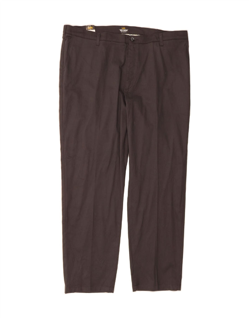 LEE Mens Total Freedom Relaxed Fit Chino Trousers W42 L34 Grey Cotton Vintage Lee and Second-Hand Lee from Messina Hembry 