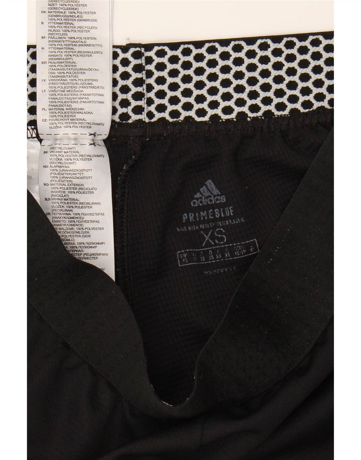 ADIDAS Womens Tracksuit Trousers UK 6 XS  Black Polyester Vintage Adidas and Second-Hand Adidas from Messina Hembry 