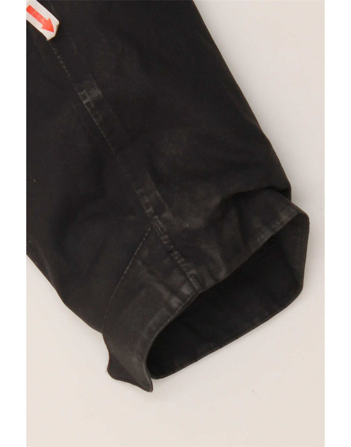 The North Face Womens Hooded Windbreaker Jacket UK 14 Medium Black
