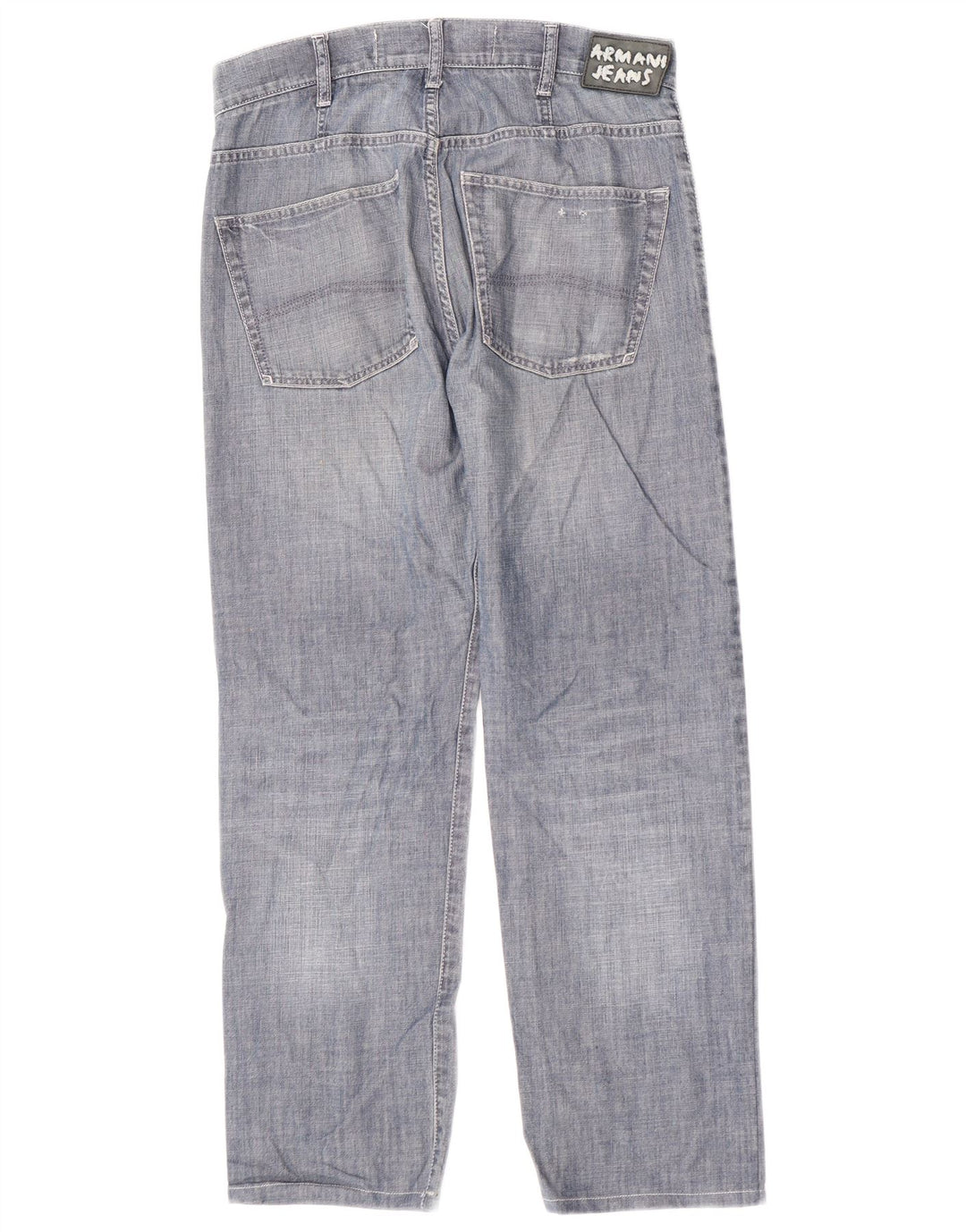 Armani Mens Straight Jeans W31 L28 Blue