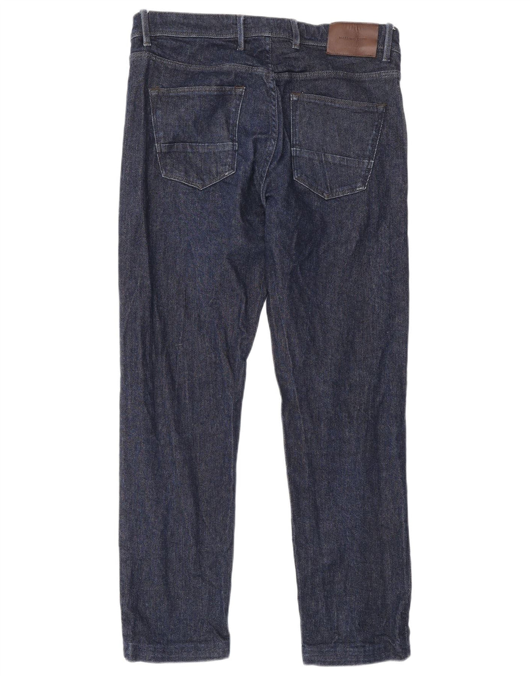 Massimo Dutti Mens Slim Jeans EU 40 Medium W31 L28 Navy Blue Cotton