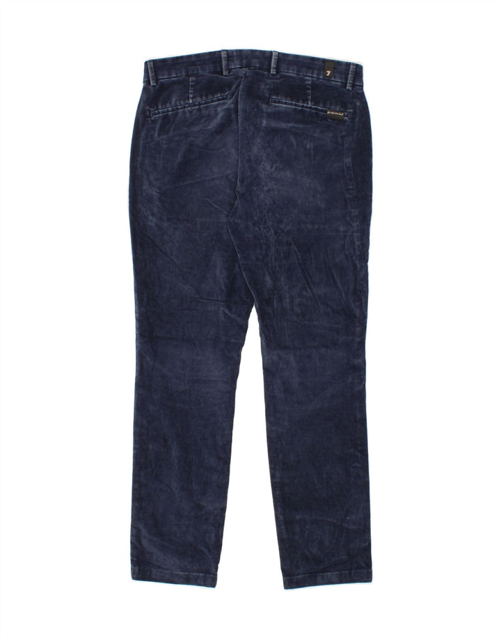 7 FOR ALL MANKIND Womens Slim Jeans W32 L30 Navy Blue Cotton Vintage 7 For All Mankind and Second-Hand 7 For All Mankind from Messina Hembry 