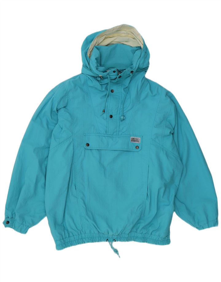 SCHOFFEL Mens Gore-Tex Hooded Loose Fit Anorak Jacket EU 48 Medium Blue