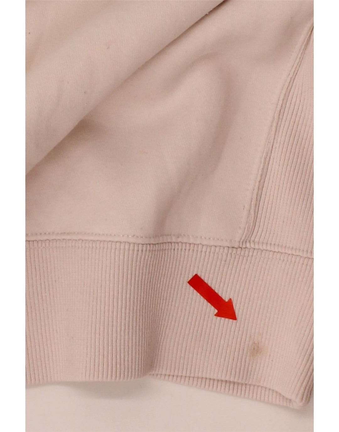 ZARA Womens Oversized Sweatshirt Jumper UK 10 Small Pink Vintage Zara and Second-Hand Zara from Messina Hembry 