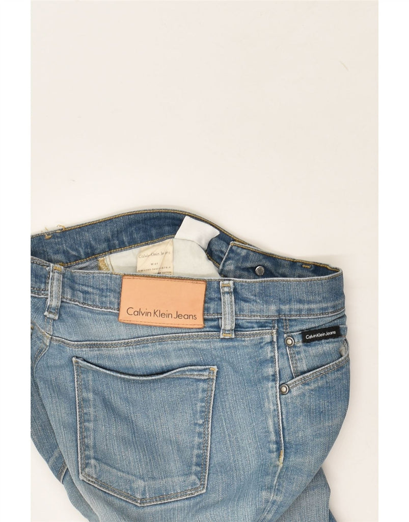 CALVIN KLEIN Womens Slim Jeans W27 L31 Blue Cotton | Vintage Calvin Klein | Thrift | Second-Hand Calvin Klein | Used Clothing | Messina Hembry 