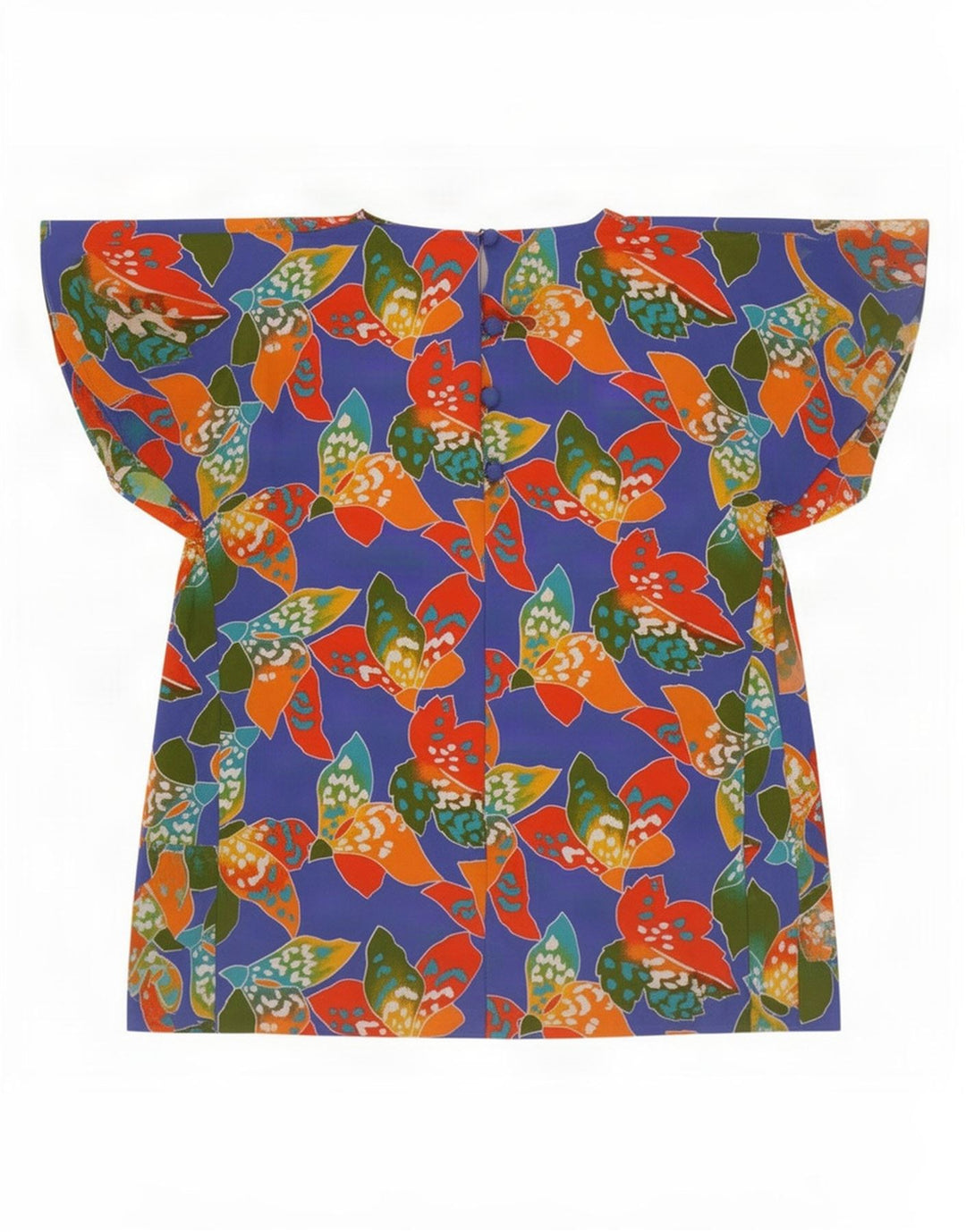 Paul Mausner Womens Blouse Top UK 10 Small Multicoloured Floral
