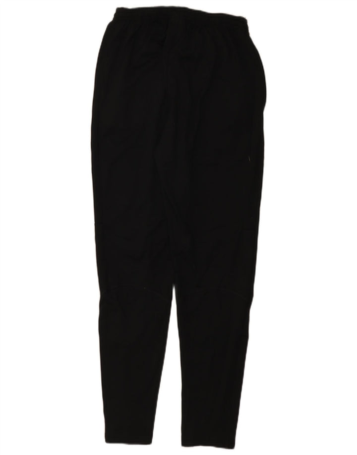 NIKE Mens Dri Fit Tracksuit Trousers Small  Black Polyester