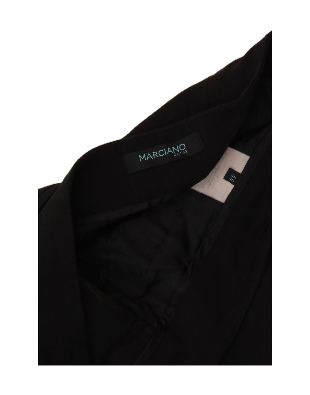 GUESS BY MARCIANO Womens Chino Trousers IT 44 Medium W32 L27 Black Vintage Guess By Marciano and Second-Hand Guess By Marciano from Messina Hembry 