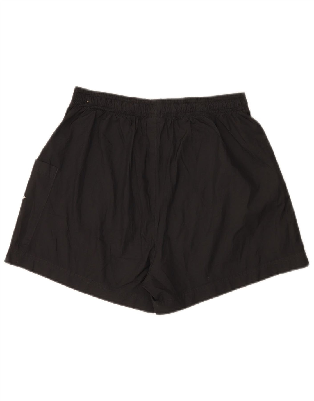 Nike Womens Graphic Sport Shorts UK 16 Large Black Colourblock Polyester