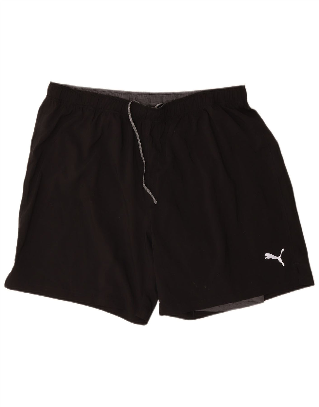 Puma Mens Graphic Sport Shorts 2XL Black Polyester