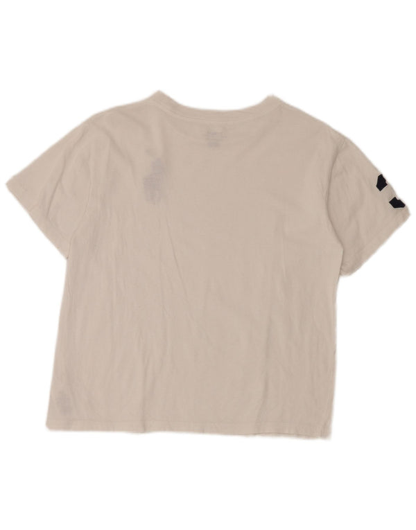Polo Ralph Lauren Boys Graphic T-Shirt Top 14-15 Years Large White Cotton