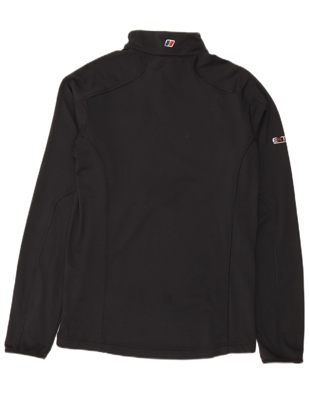Berghaus Mens Zip Neck Pullover Tracksuit Top Medium Black Polyester