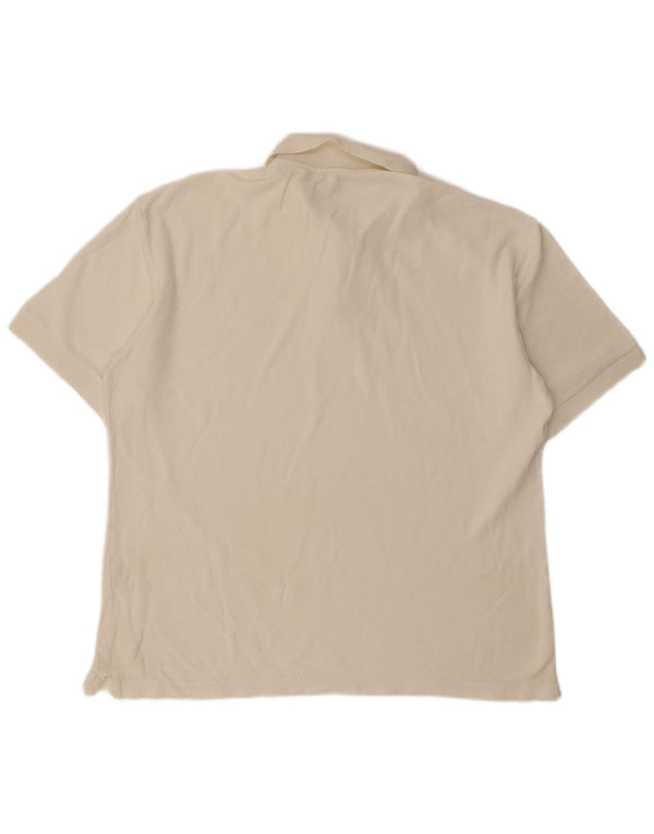 Fila Mens Polo Shirt Large White
