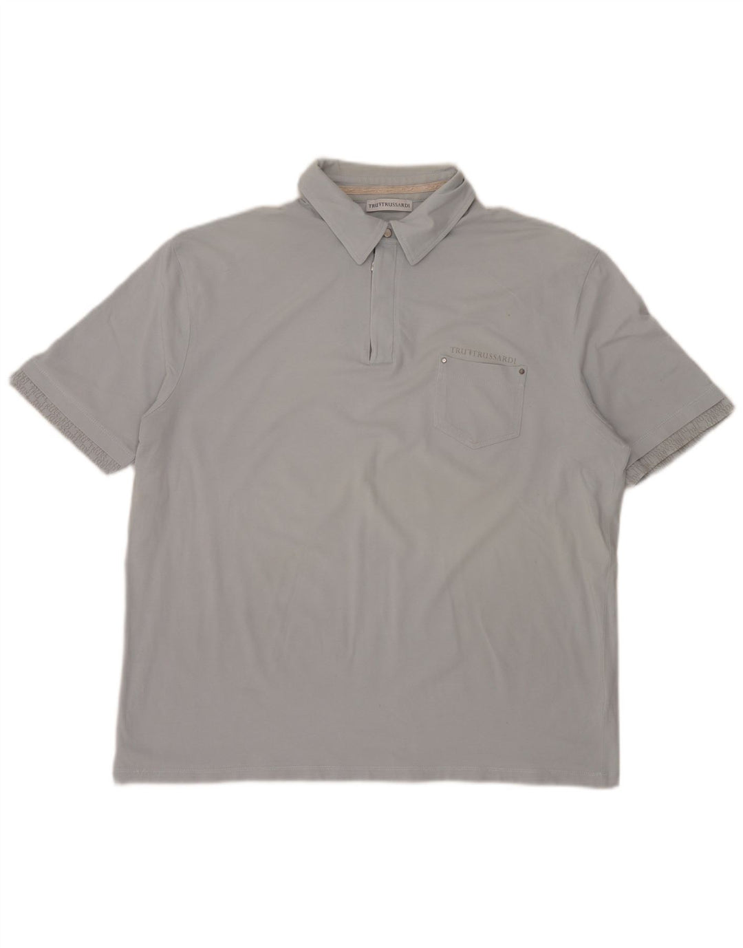 Trussardi Mens Polo Shirt 3XL Grey