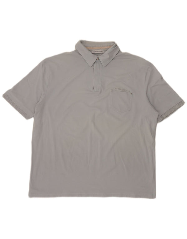 Trussardi Mens Polo Shirt 3XL Grey