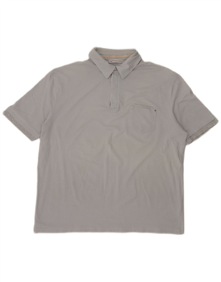 Trussardi Mens Polo Shirt 3XL Grey