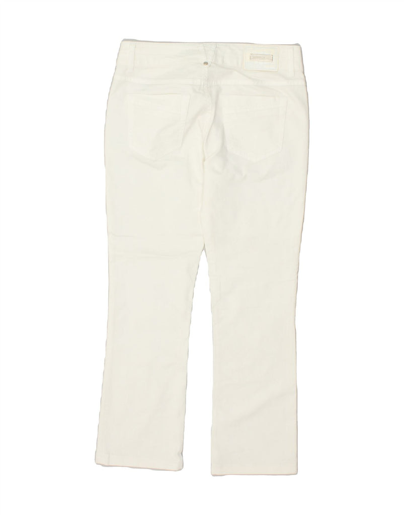 GUESS BY MARCIANO Womens Casual Trousers IT 42 Medium W30 L26 White | Vintage Guess By Marciano | Thrift | Second-Hand Guess By Marciano | Used Clothing | Messina Hembry 