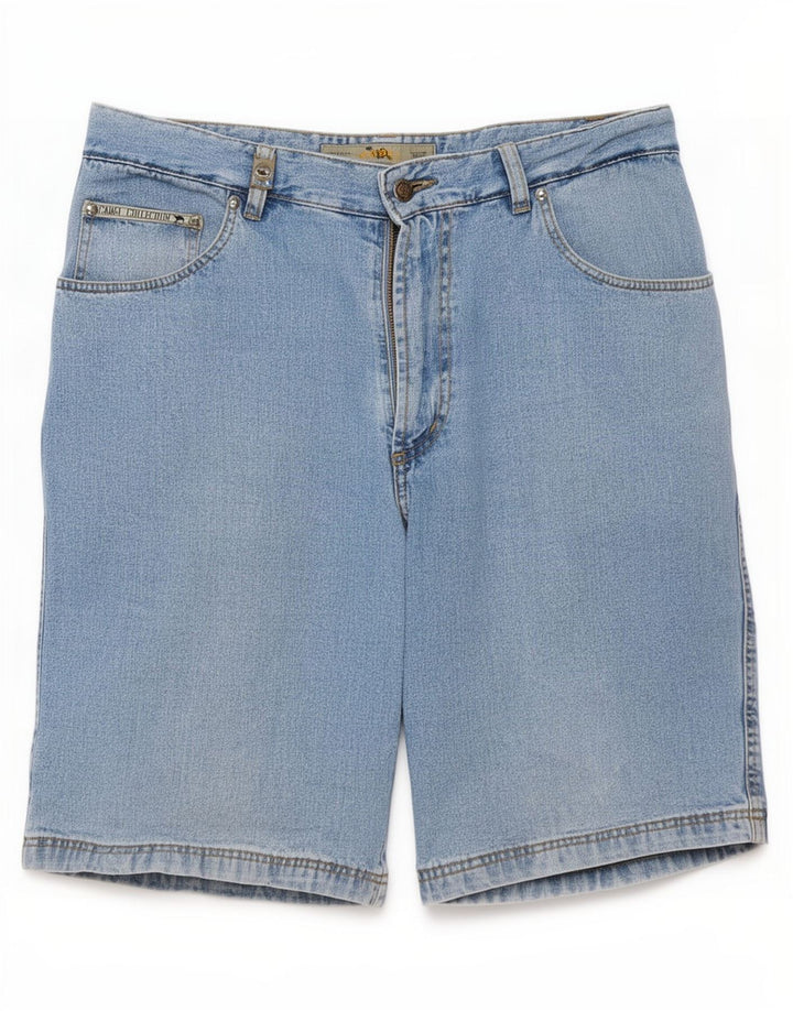 Camel Active Mens Denim Shorts IT 52 XL W32 Blue Cotton
