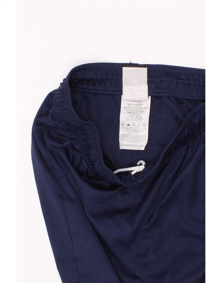Nike Boys Dri Fit Sport Shorts 12-13 Years Large Navy Blue Polyester