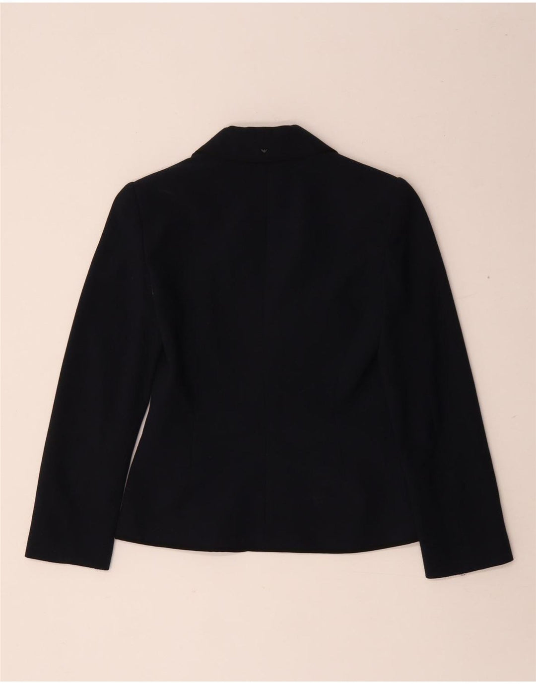 Armani Jeans Womens 2 Button Blazer Jacket IT 40 Small Navy Blue