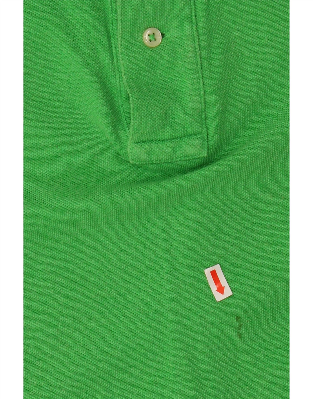 POLO RALPH LAUREN Mens Polo Shirt Small Green Cotton