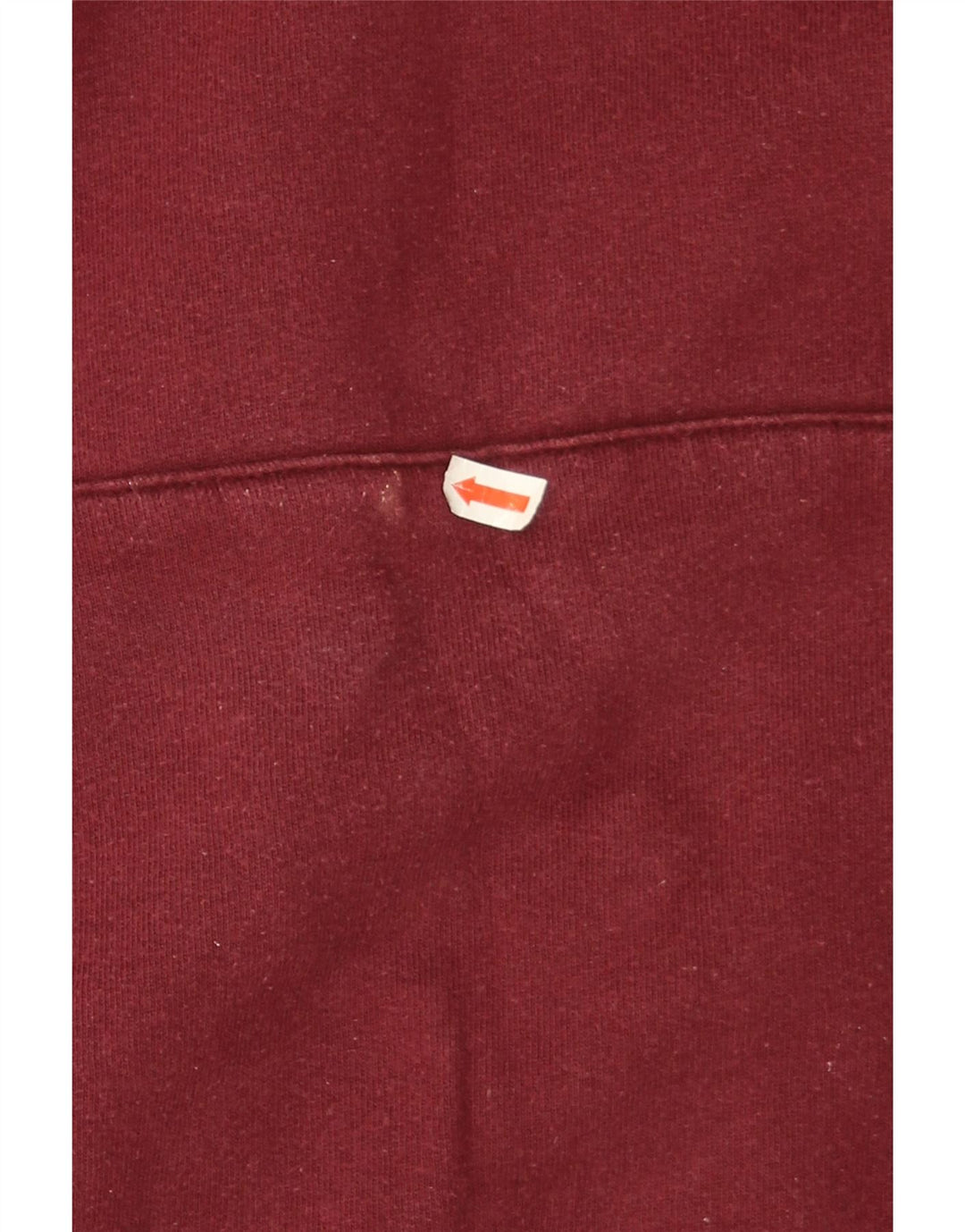 Jack Wills Mens Graphic Hoodie Jumper Large Maroon Cotton