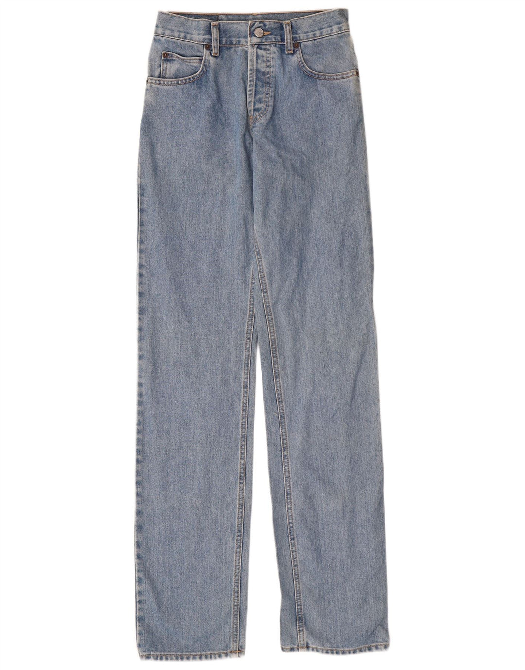 RIFLE Womens Straight Jeans W29 L34 Blue Cotton
