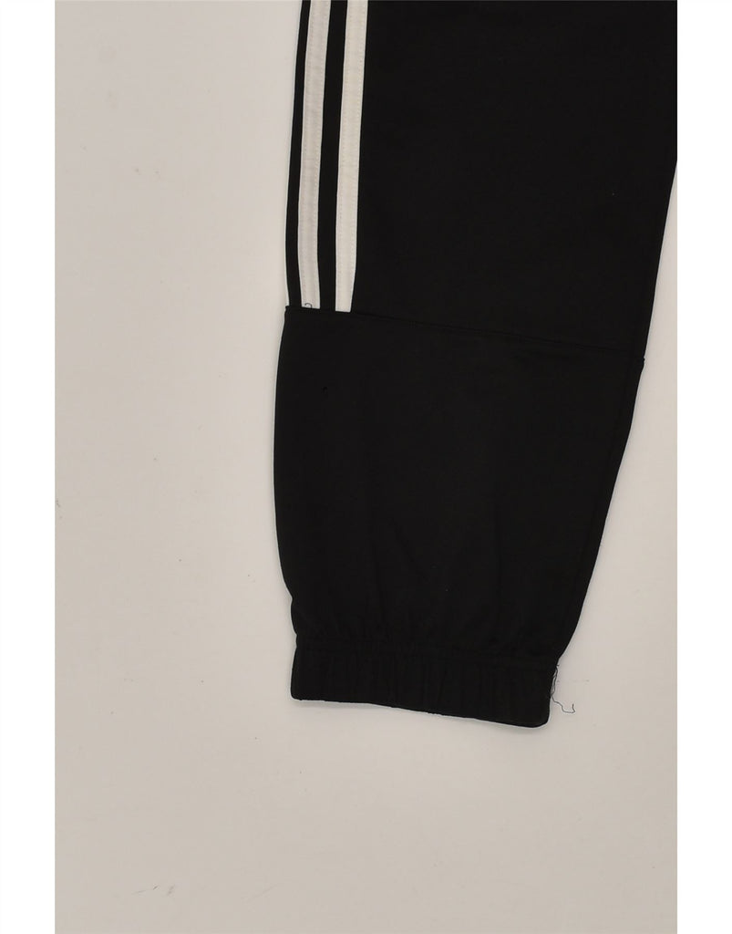 ADIDAS Boys Tracksuit Trousers Joggers 11-12 Years Black Polyester | Vintage Adidas | Thrift | Second-Hand Adidas | Used Clothing | Messina Hembry 