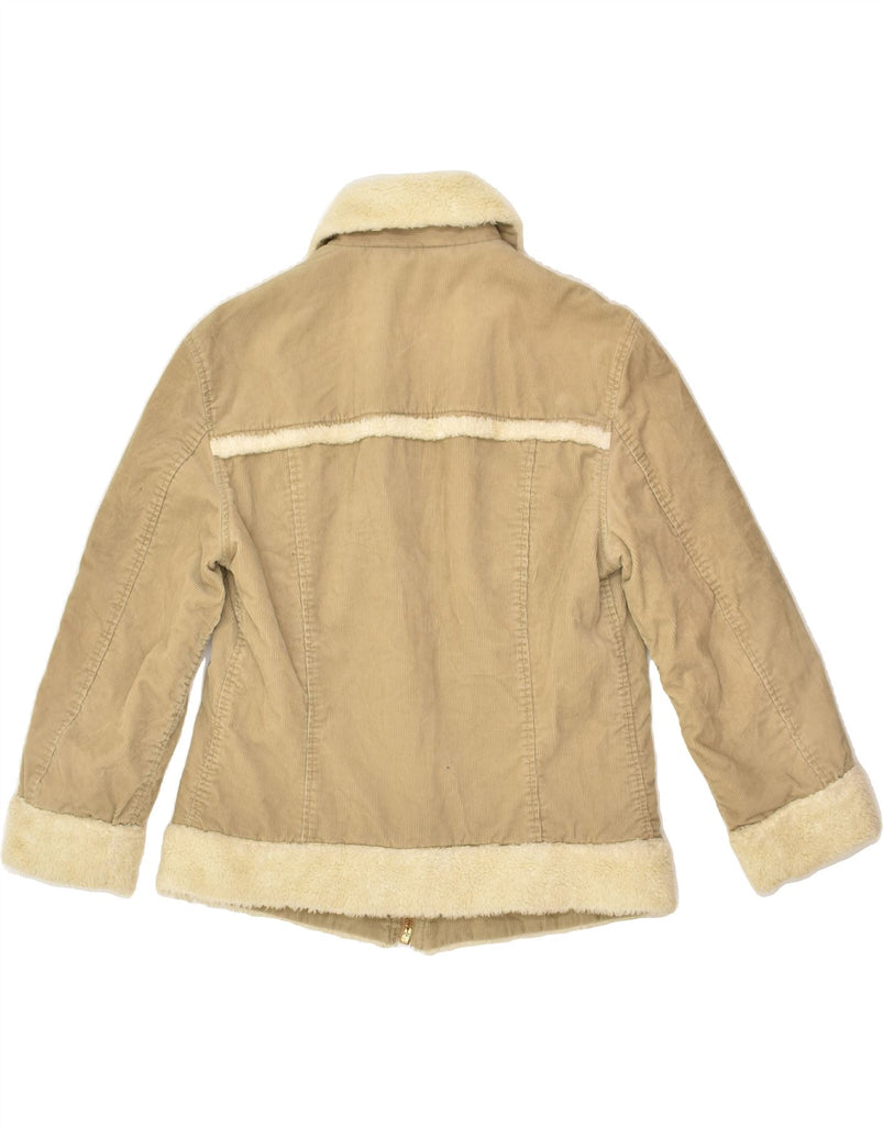 LEVI'S Girls Corduroy Sherpa Jacket 11-12 Years Large Beige Cotton | Vintage Levi's | Thrift | Second-Hand Levi's | Used Clothing | Messina Hembry 