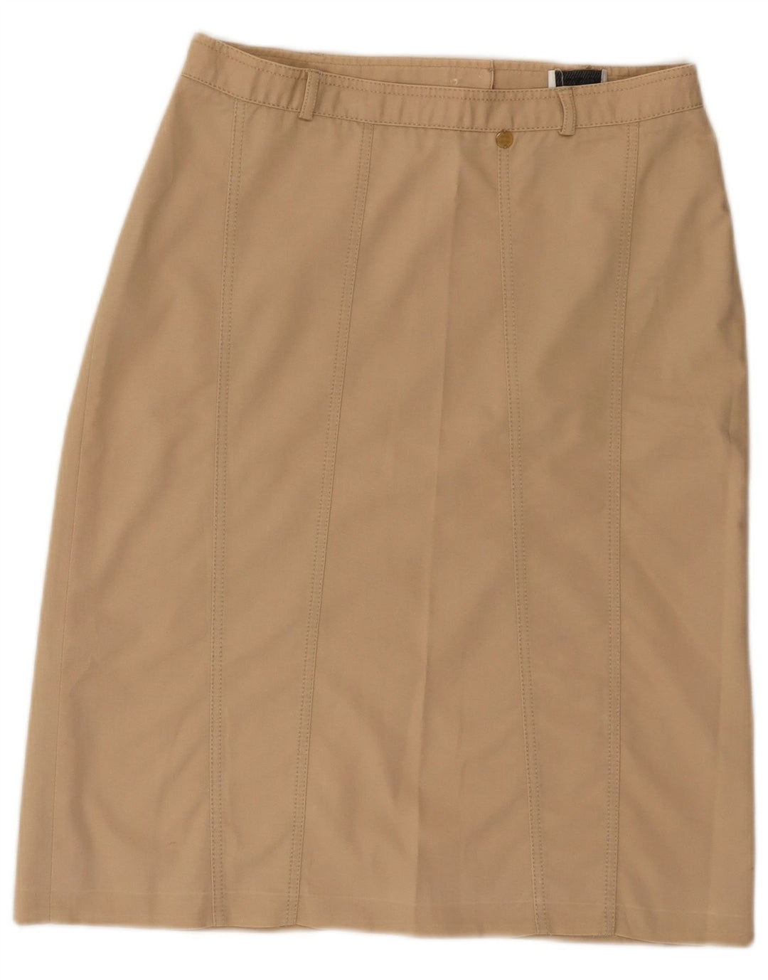 GF Ferre Womens Straight Skirt W30 Medium Beige