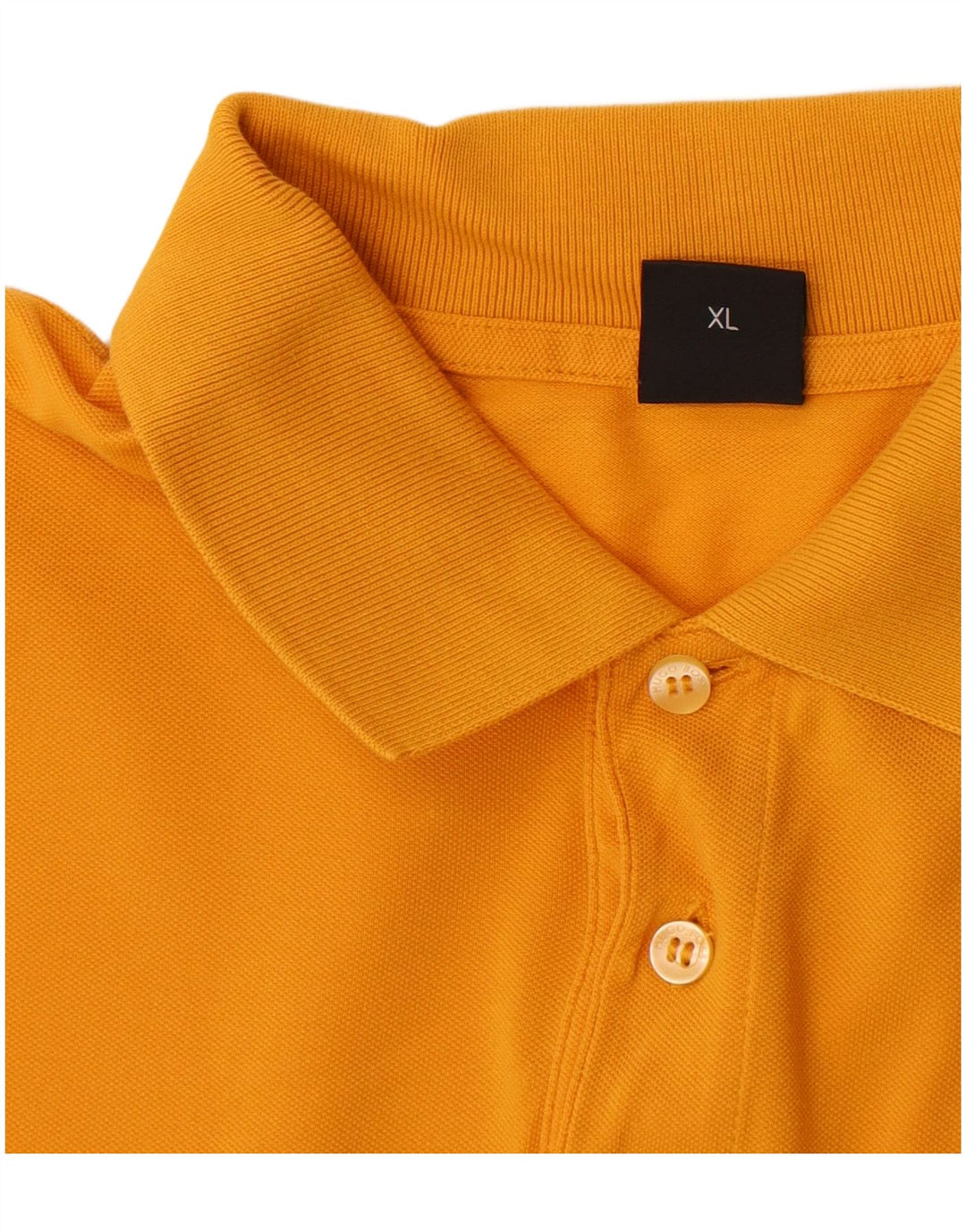 Hugo Boss Mens Polo Shirt XL Yellow