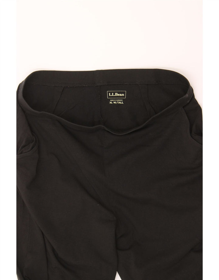 L.L.BEAN Mens Tall Tracksuit Trousers XL  Black Cotton Vintage L.L.Bean and Second-Hand L.L.Bean from Messina Hembry 