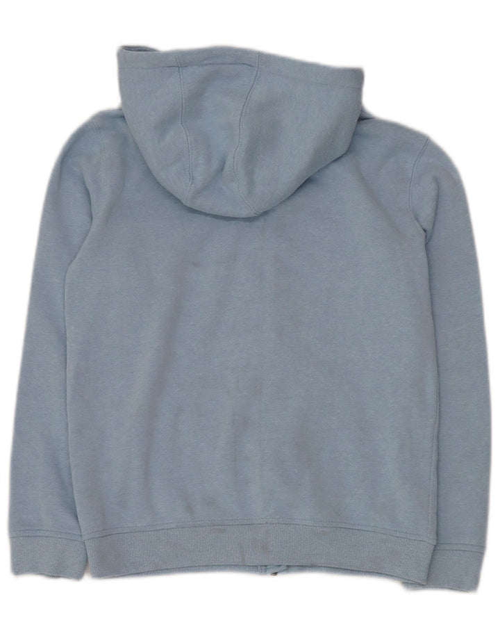 LYLE & SCOTT Boys Zip Hoodie Sweater 12-13 Years Blue Cotton