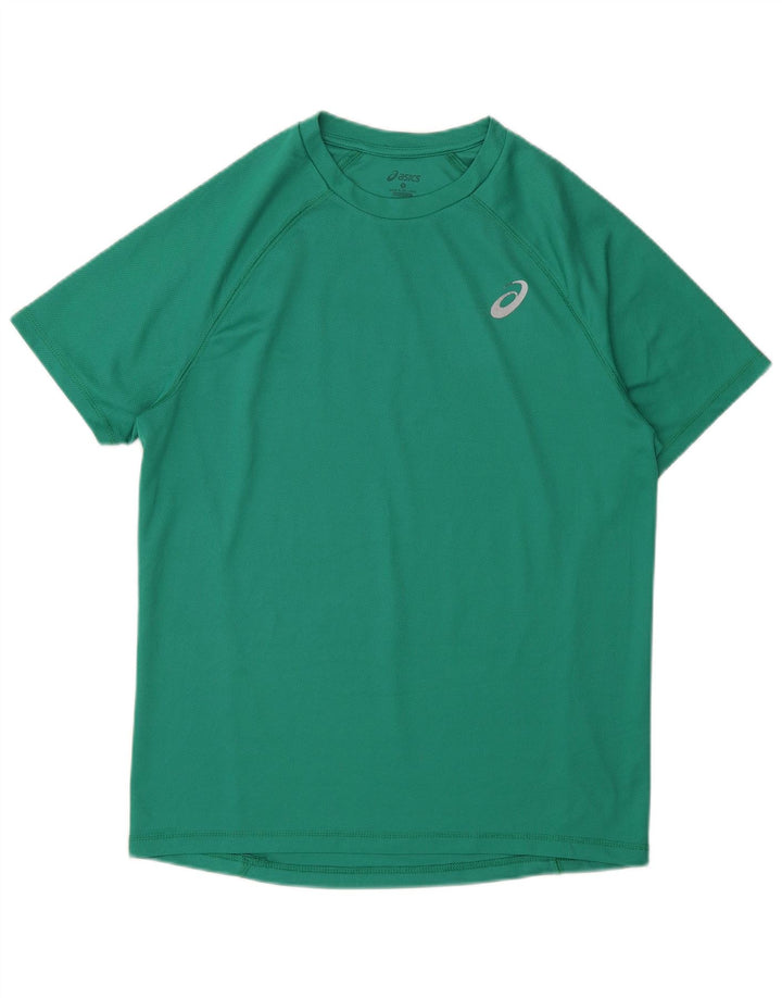 ASICS Mens T-Shirt Top Small Green