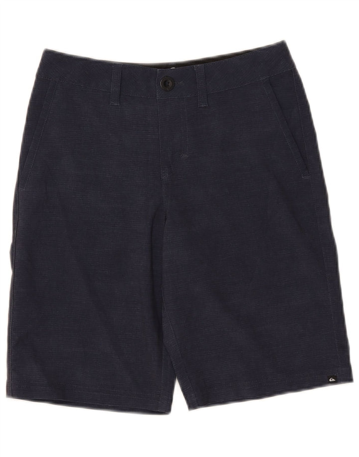 Quiksilver Boys Chino Shorts 9-10 Years W25 Navy Blue