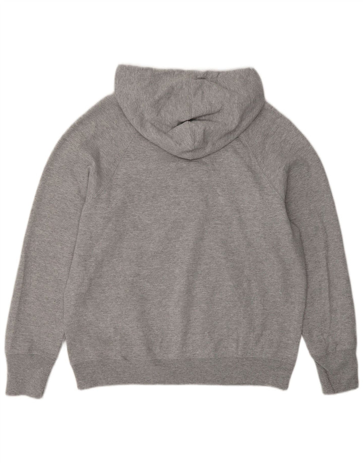 Champion Womens Hoodie Jumper UK 16 Large Grey Polyester