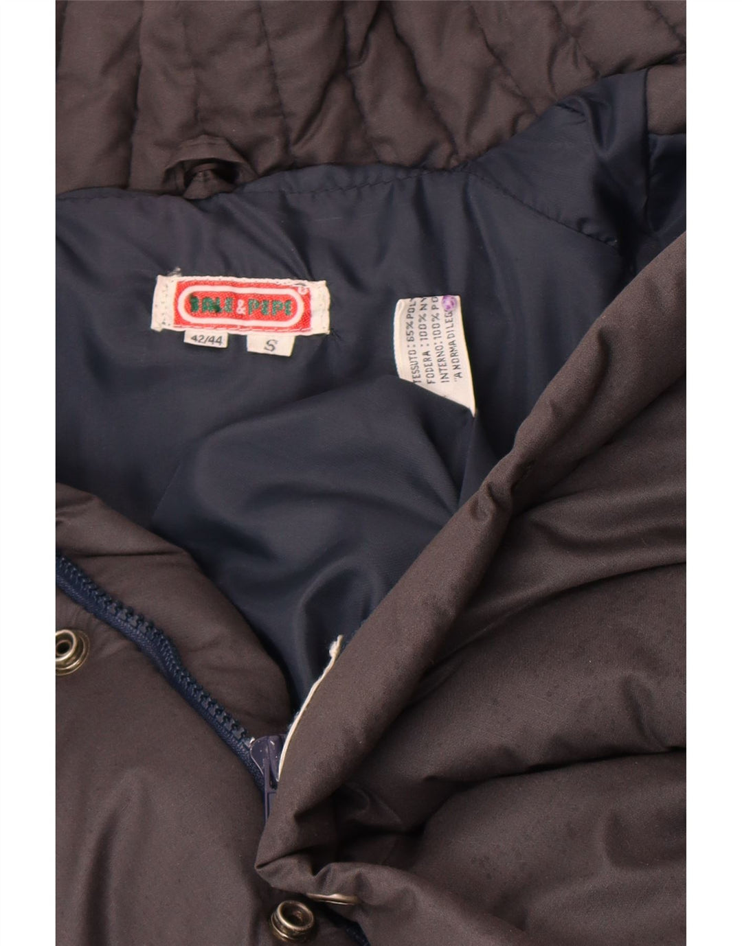 Sale E Pepe Mens Padded Coat UK 36 Small Grey Polyester