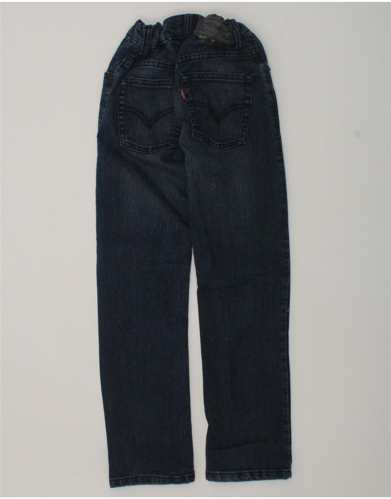 LEVI'S Boys 511 Slim Jeans 7-8 Years W24 L25 Navy Blue Cotton | Vintage Levi's | Thrift | Second-Hand Levi's | Used Clothing | Messina Hembry 