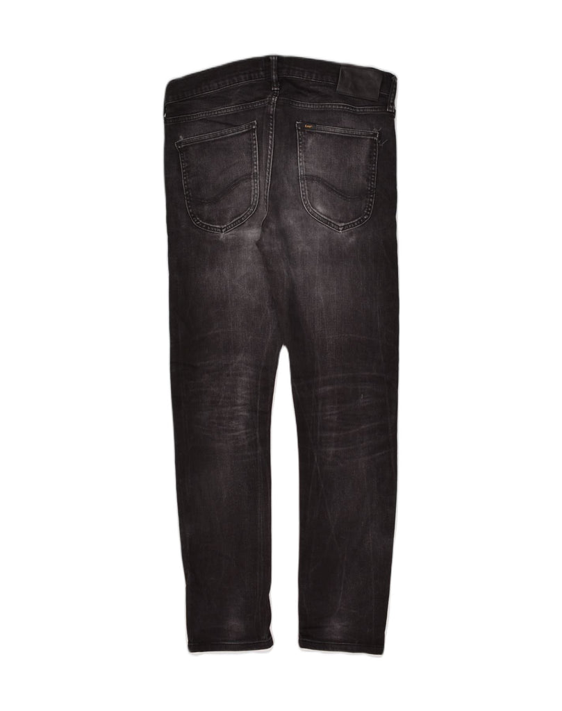 LEE Mens Luke Slim Jeans W32 L28  Black Cotton | Vintage Lee | Thrift | Second-Hand Lee | Used Clothing | Messina Hembry 