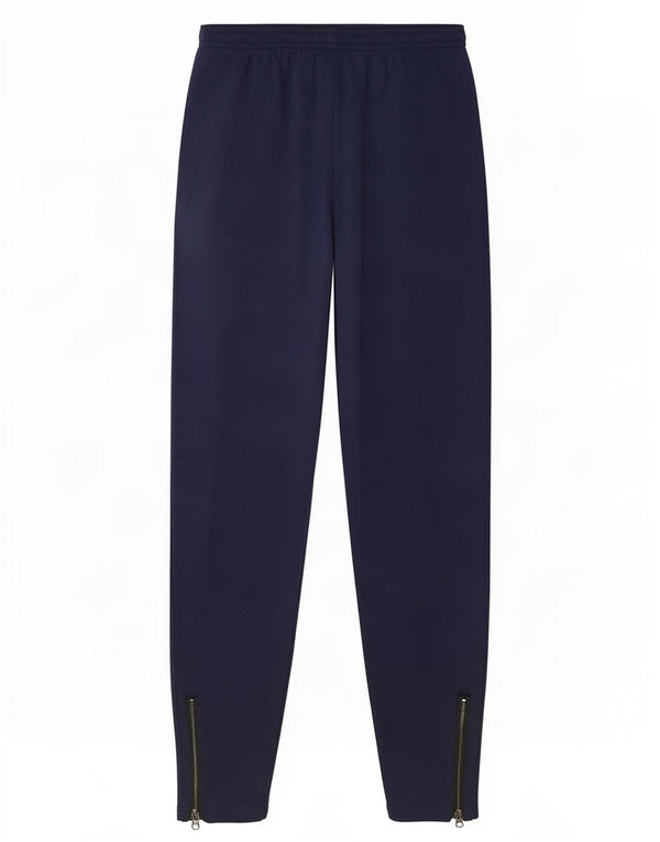 Nike Mens Dri Fit Tracksuit Trousers Medium Navy Blue Polyester