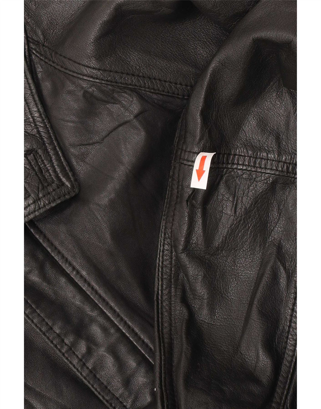 Alta Moda Firenze Mens Leather Jacket IT 56 3XL Black