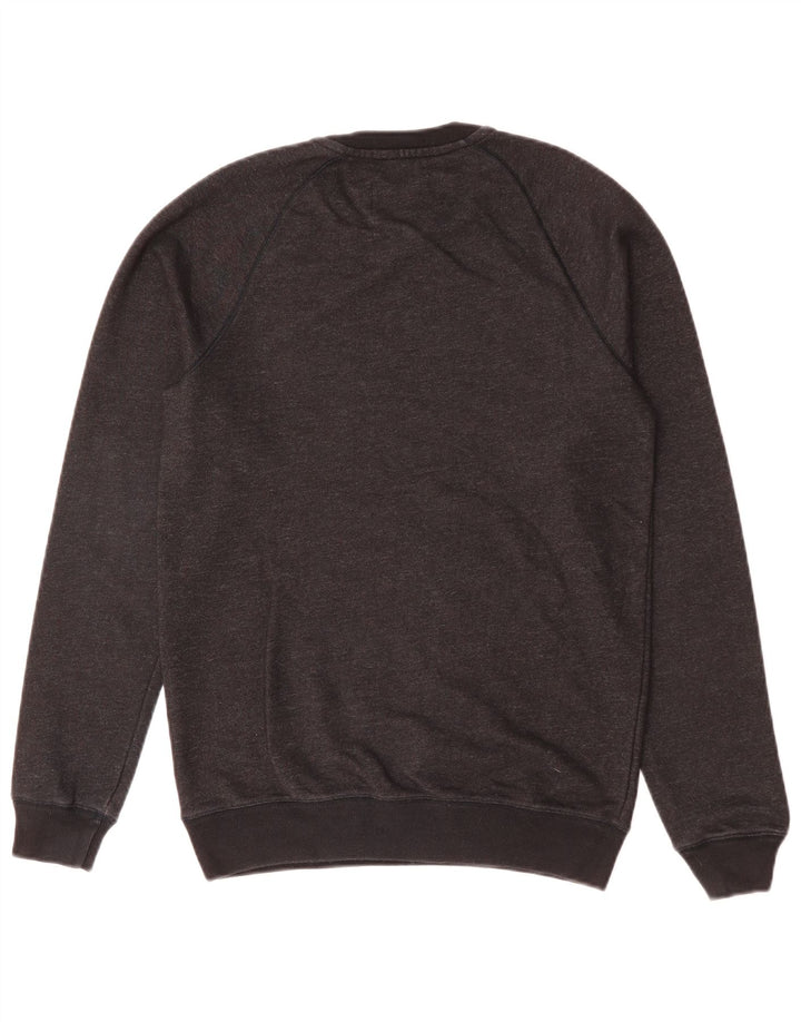 JACK WILLS Mens Graphic Sweatshirt Jumper XS Black