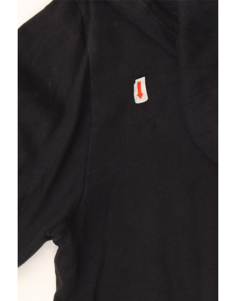 NIKE Womens Zip Hoodie Sweater UK 18 XL Black Cotton Vintage Nike and Second-Hand Nike from Messina Hembry 