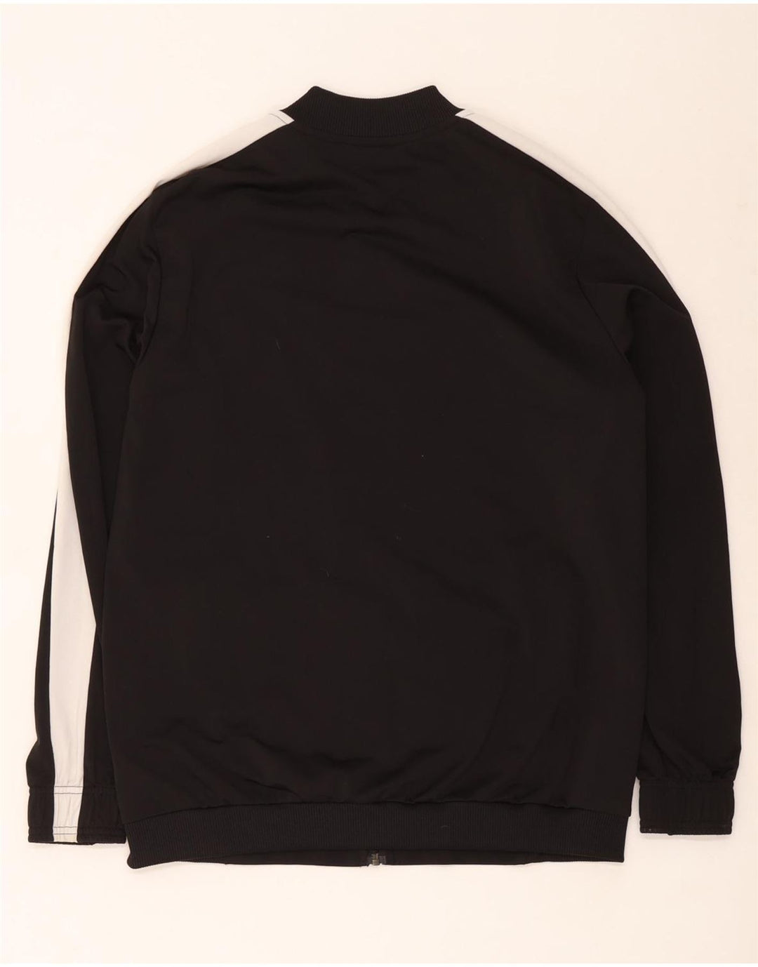 Puma Mens Tracksuit Top Jacket Medium Black Colourblock Polyester