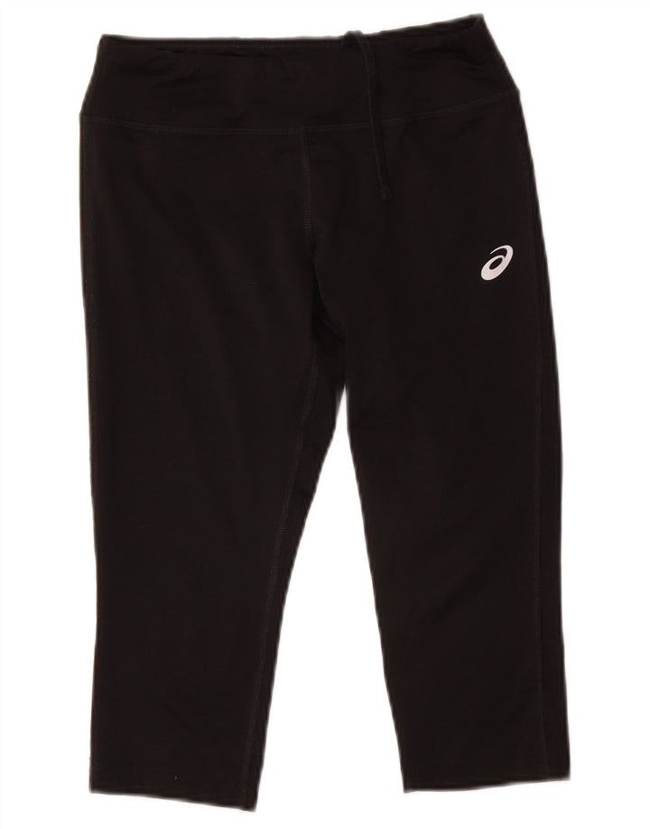 Asics Womens Capri Leggings UK 4 XS  Black