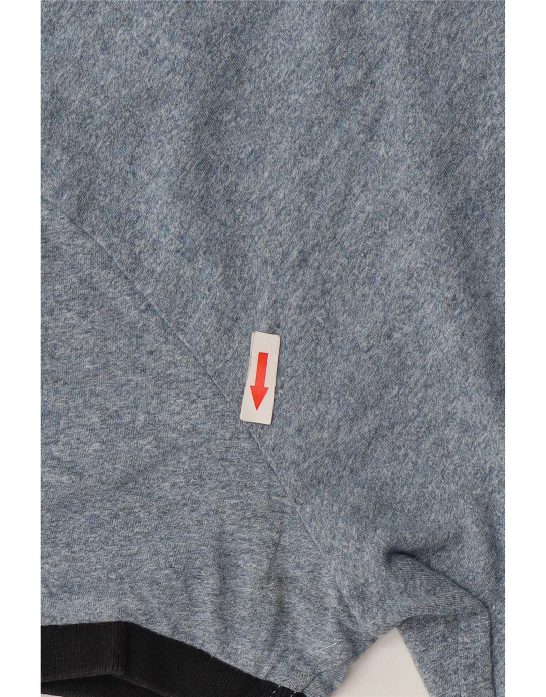 Superdry Mens T-Shirt Top Small Blue Flecked Cotton
