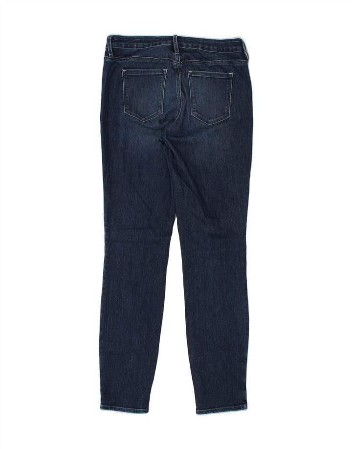 ATHLETA Womens Skinny Jeans US 8 Medium W30 L32 Navy Blue Cotton Vintage Athleta and Second-Hand Athleta from Messina Hembry 
