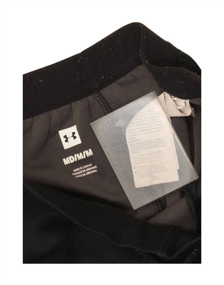 Under Armour Mens Tracksuit Trousers Joggers Medium Black Polyester