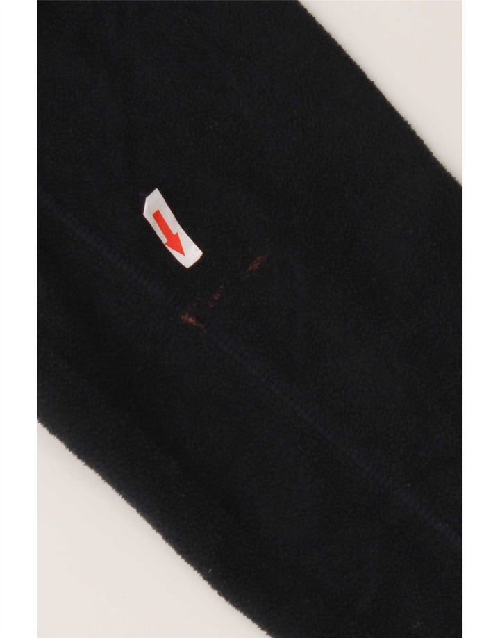 Marks & Spencer Mens Fleece Jacket UK 42 XL Navy Blue Polyester